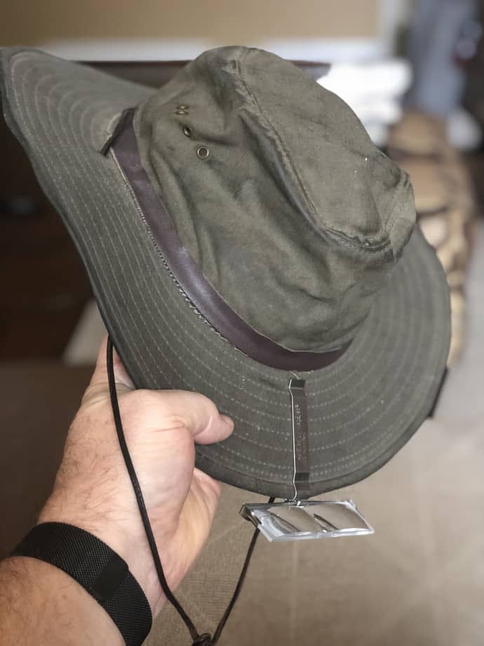 A great hat for fly fishing